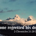 Sermon: A Man whose Death nobody Regretted